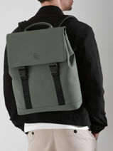 1 Compartment Impulsion Backpack With 15" Laptop Sleeve Etrier Beige impulsion EIMP8221-vue-porte