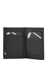 Porte-cartes Madras Cuir Etrier Noir madras EMAD013-vue-porte