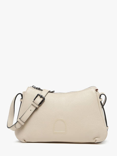 Sac Bandoulière Balade Cuir Etrier Beige balade EBAL13