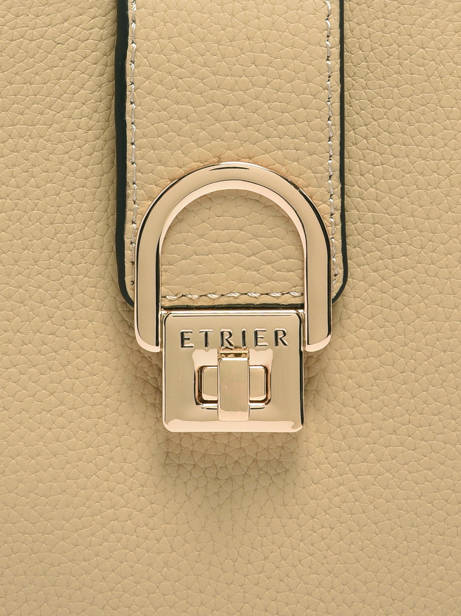 Shoulder Bag Equestre Leather Etrier Beige equestre EEQT0143 other view 4